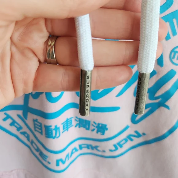 Superdry World Wide Ticket Type Hoodie Hooded Sweatshirt Size Small Mens, Unisex - Picture 4 of 15